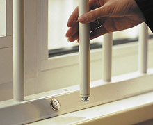 removable window bars